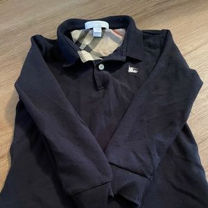 Boys Burberry polo